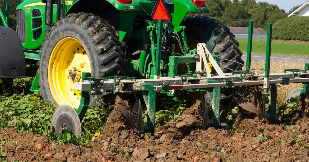 puutarhajyrsin käytössä