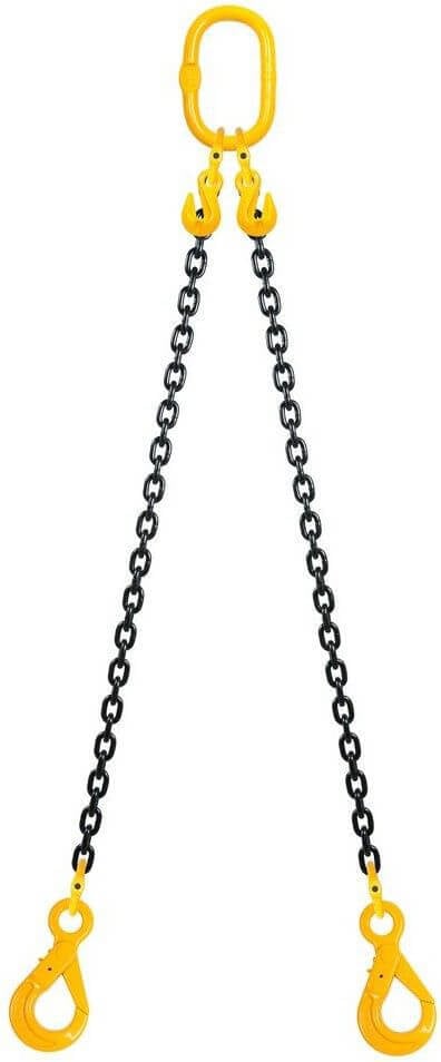 2-haarainen nostoketju 3 m (10 mm)