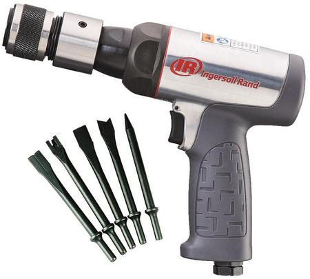 Ingersoll Rand 123MAXHK Talttavasara mukana työkalu, pikaistukka ja 5 talttaa