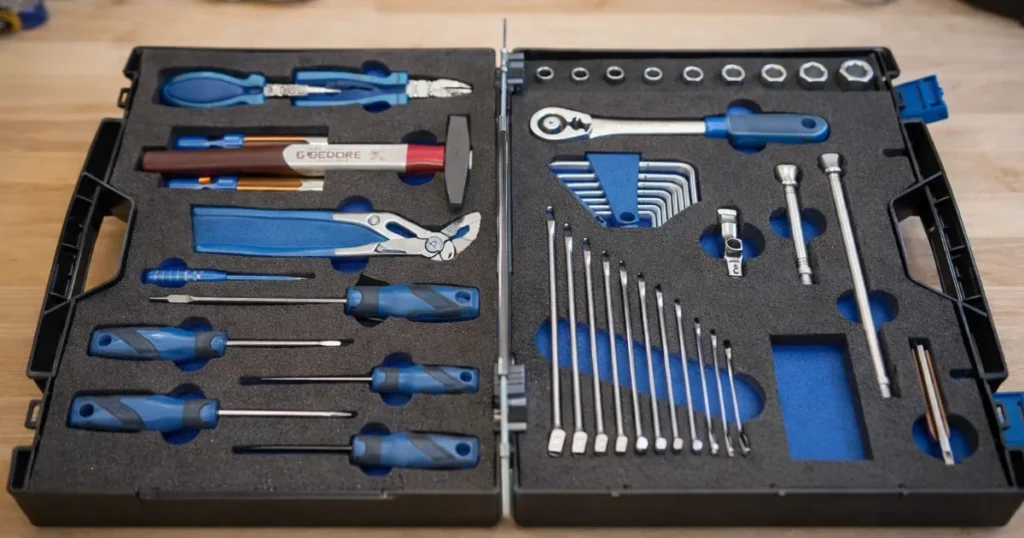 Gedore Työkalulaukku työkaluilla 49-os
