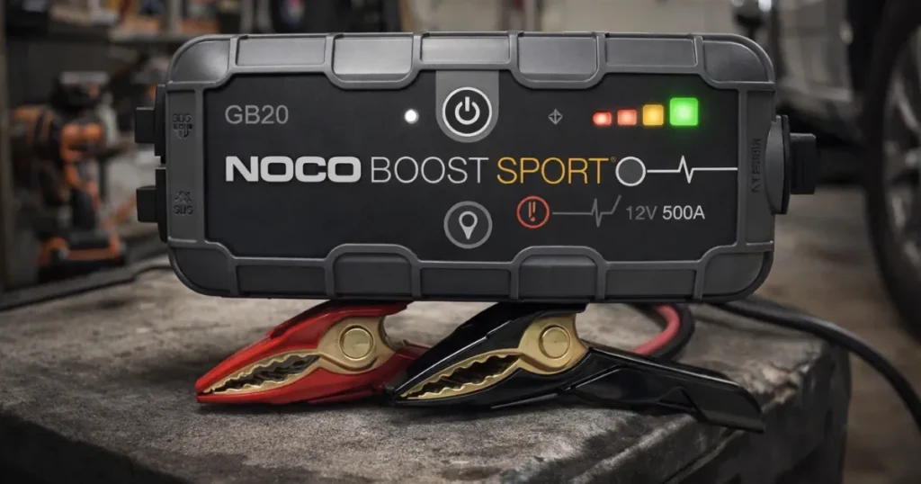 Noco Starttiboosteri Boost Sport GB20 (500 A) arvostelu & kokemuksia
