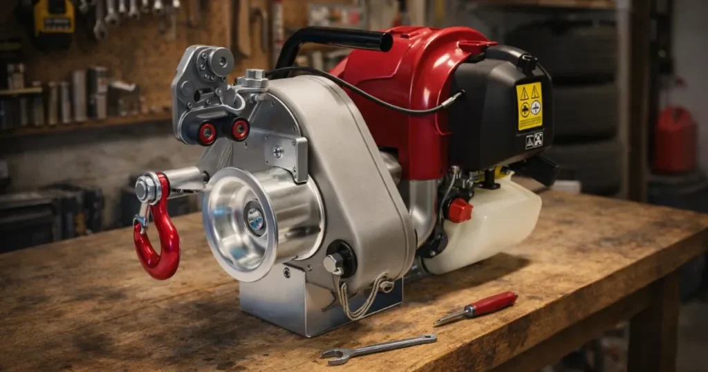 Portable Winch PCW 4000 polttomoottorivinssi arvostelu & kokemuksia