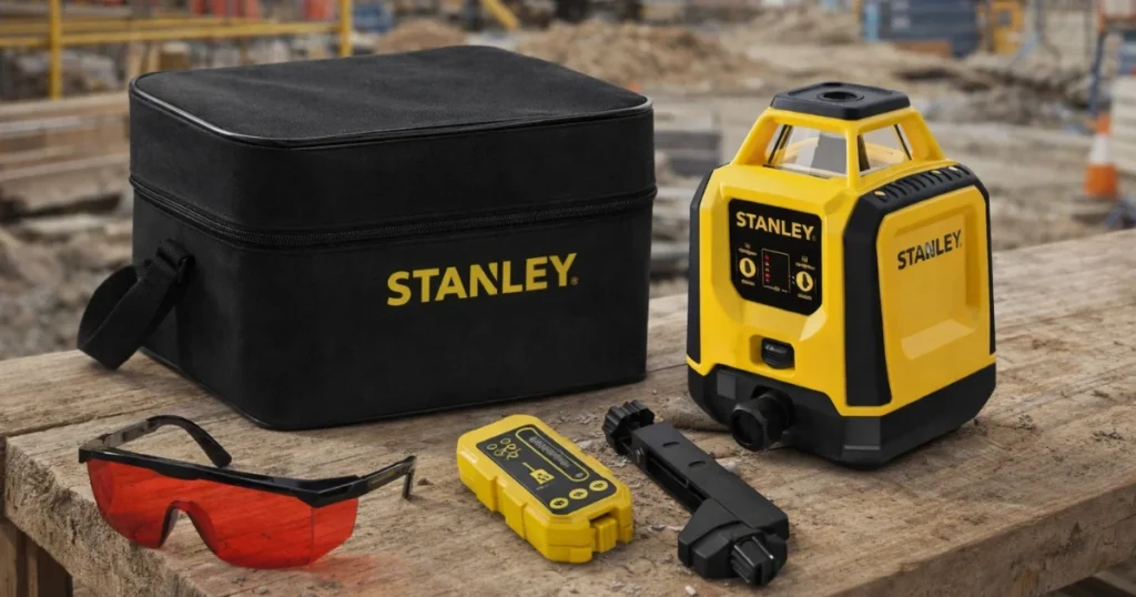 STANLEY STHT77616-0 Pyörivä laser punainen laser arvostelu & kokemuksia testi
