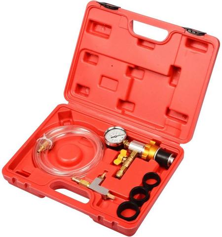 Jäähdytysjärjestelmän täyttö- ja testauslaite, XL-Tools