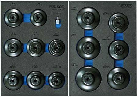 Öljynsuodatinavainsarja 16-osainen JAP/USA Boxo