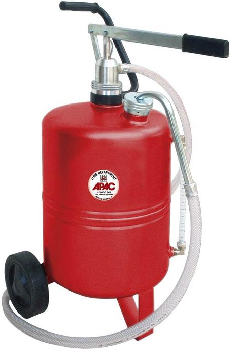 Öljynjakelulaite 24 l käsipumpulla, Apac
