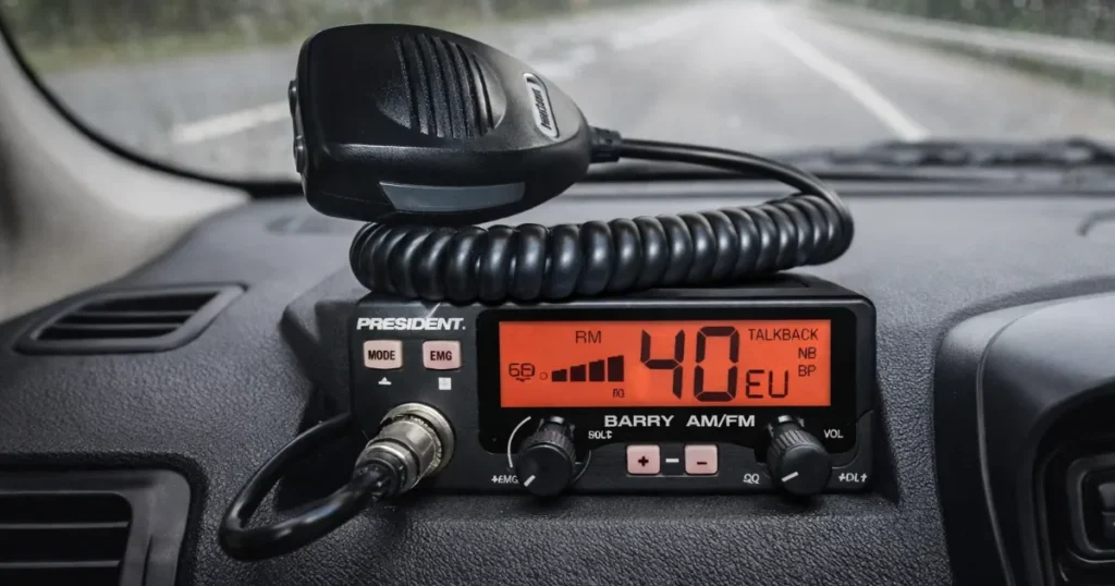 CB-puhelin Barry ASC President arvostelu