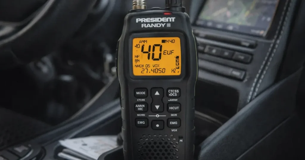 CB-puhelin Randy III President arvostelu