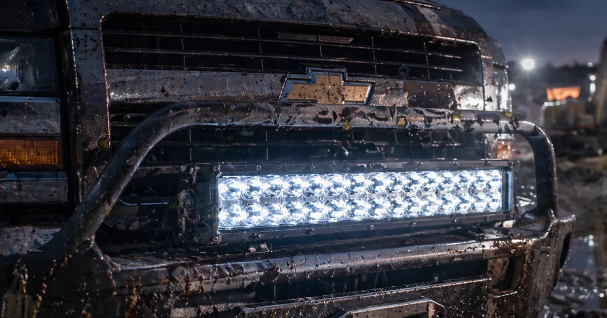 k27 Led-lisävalo Heat 300 lämmityksellä