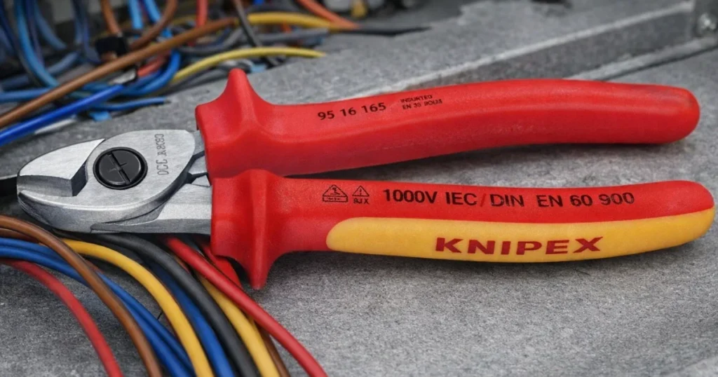 Knipex Kaapelileikkurit 2K VDE 165 mm arvostelu