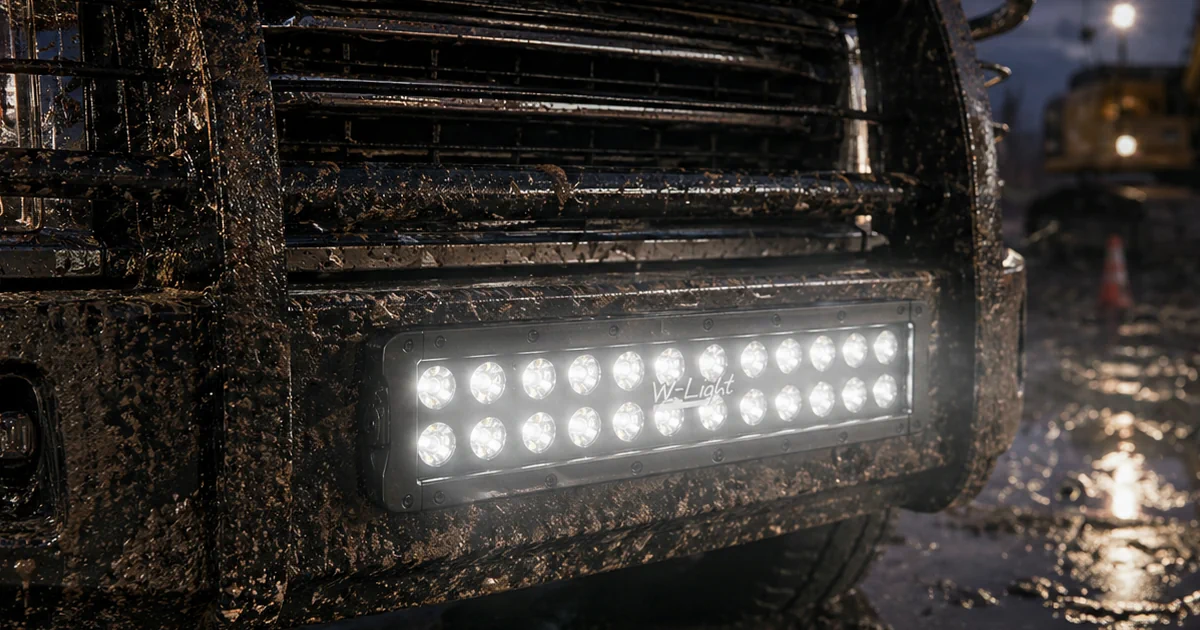 Led-lisävalo Hurricane kaareva | 36 cm | 6400 lm W-Light arvostelu