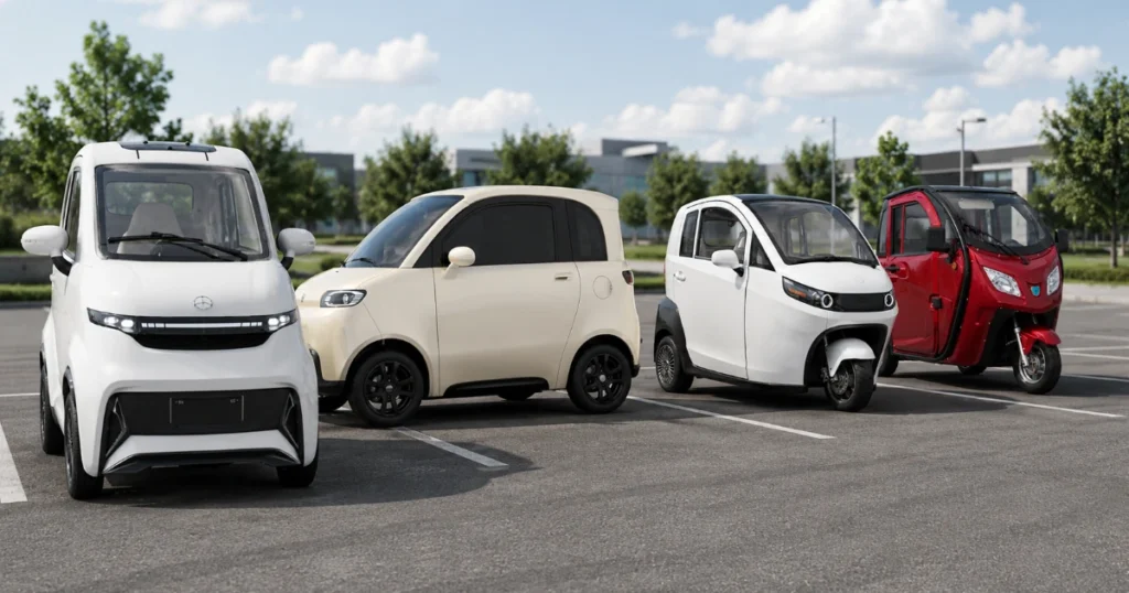 sähkömopoauto testi vertailu