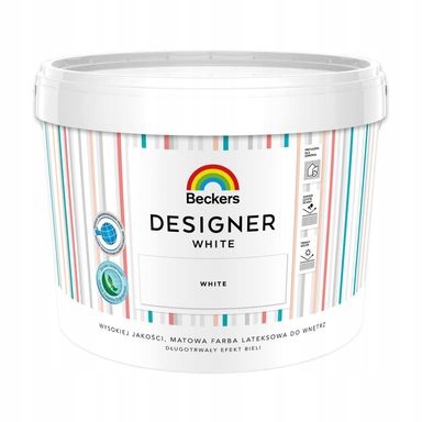 BECKERS DESIGNER valkoinen lateksimaali 10L
