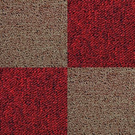 40 x mattolaatat 10m² / Scarletinpunainen ja hiekka