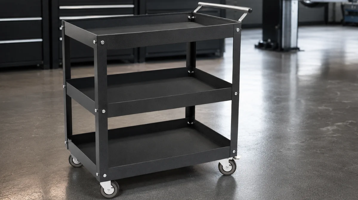 Kamasa-Tools Huoltovaunu 3 hyllytasoa arvostelu