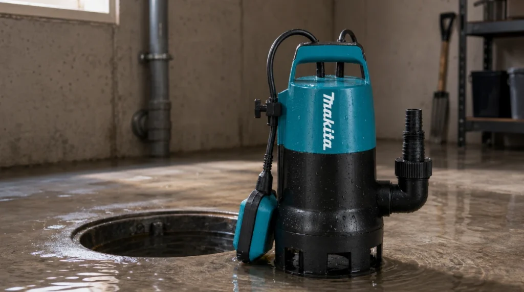 Makita -Uppopumppu Puhtaalle Vedelle 300 W 140 l/min arvostelu