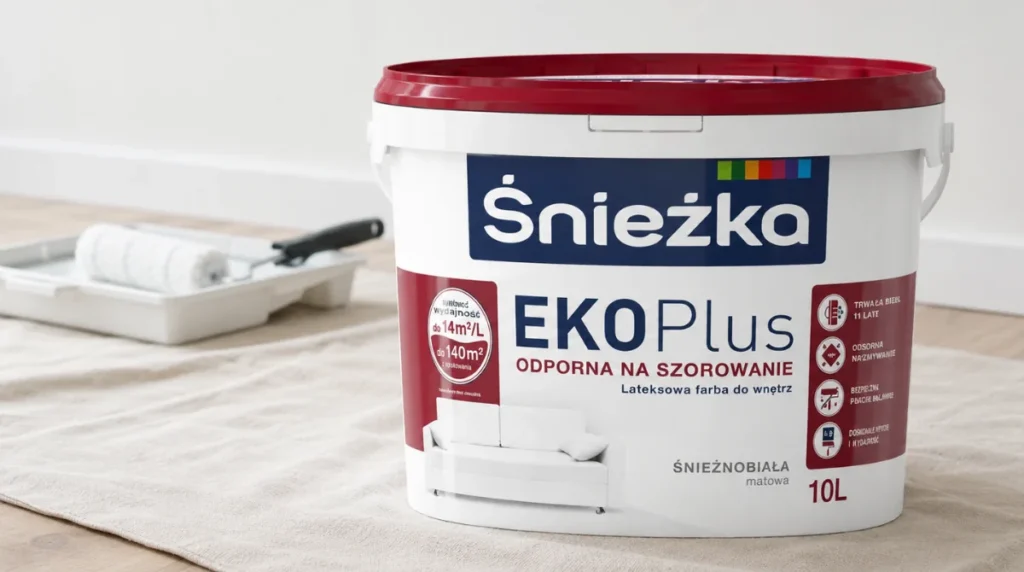Śnieżka EKO Plus Latex Paint Snow White 10L arvostelu