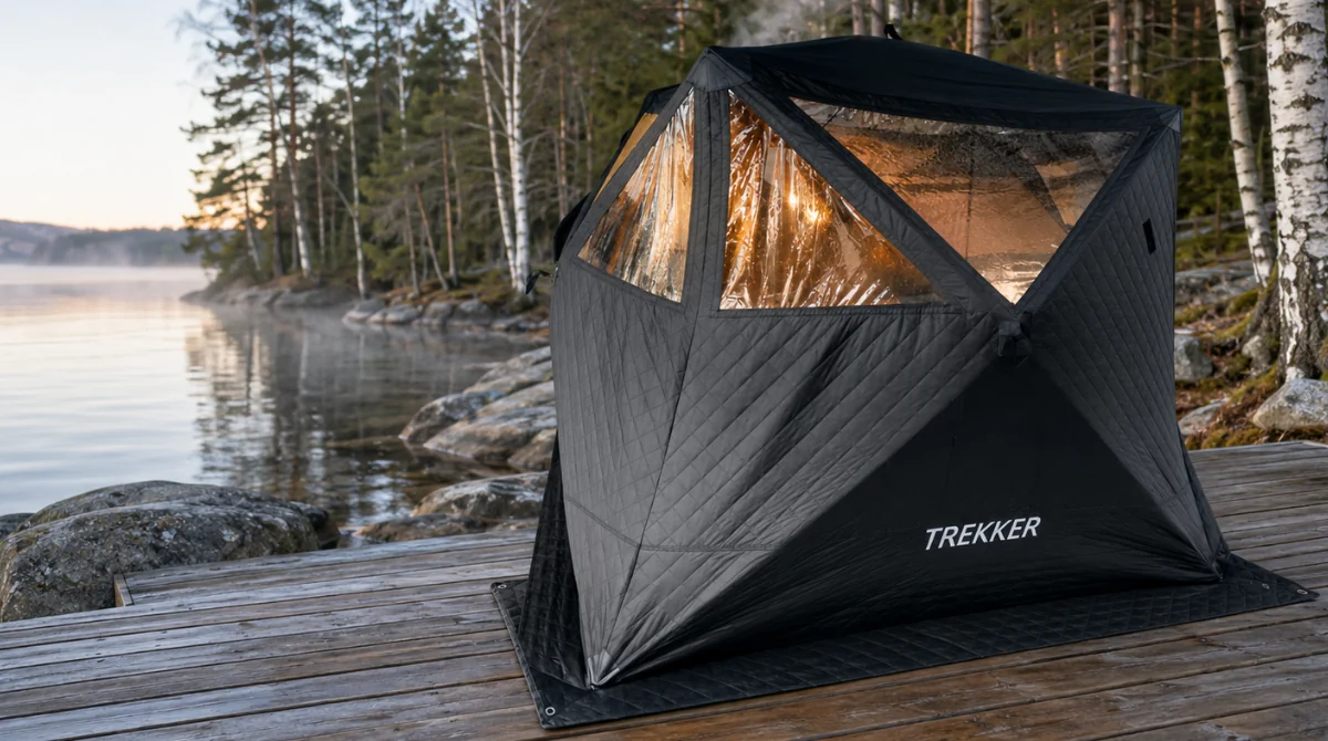 Trekker Telttasauna Premium 220x220x185cm arvostelu
