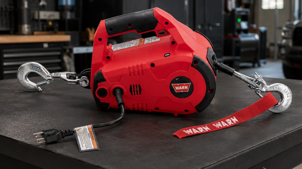 Warn Sähkövinssi PullzAll 454 kg| 230 V | 1200 W arvostelu