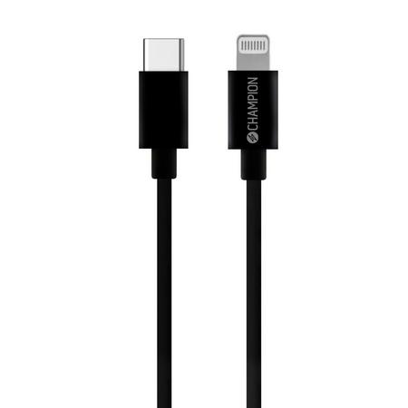 USB-C-Lightning-kaapeli 2 m musta