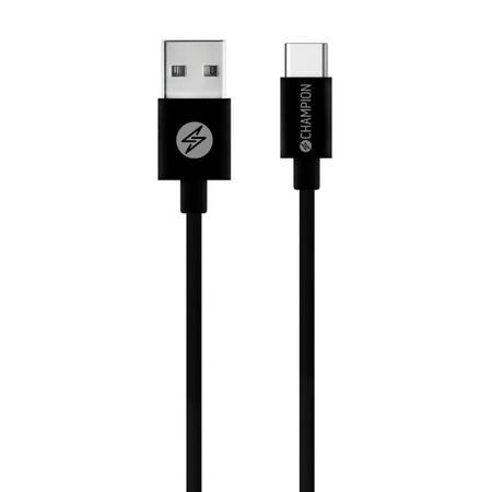 USB-A-USB-C-kaapeli 2 m musta