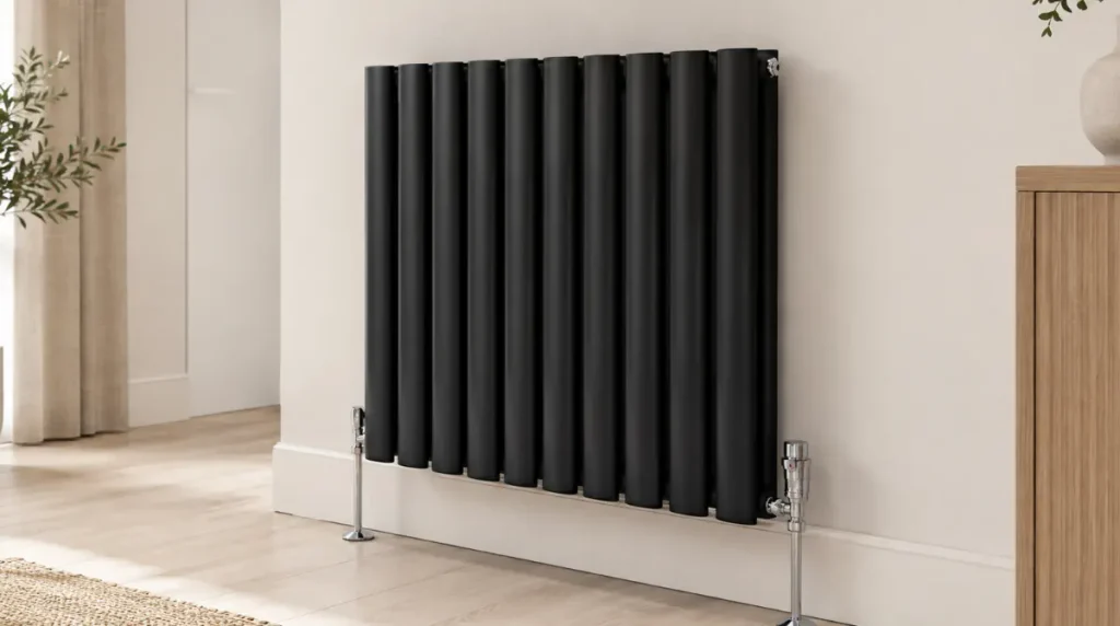 Soikea pylväspatteri ja venttiilit - 600 mm x 600 mm arvostelu