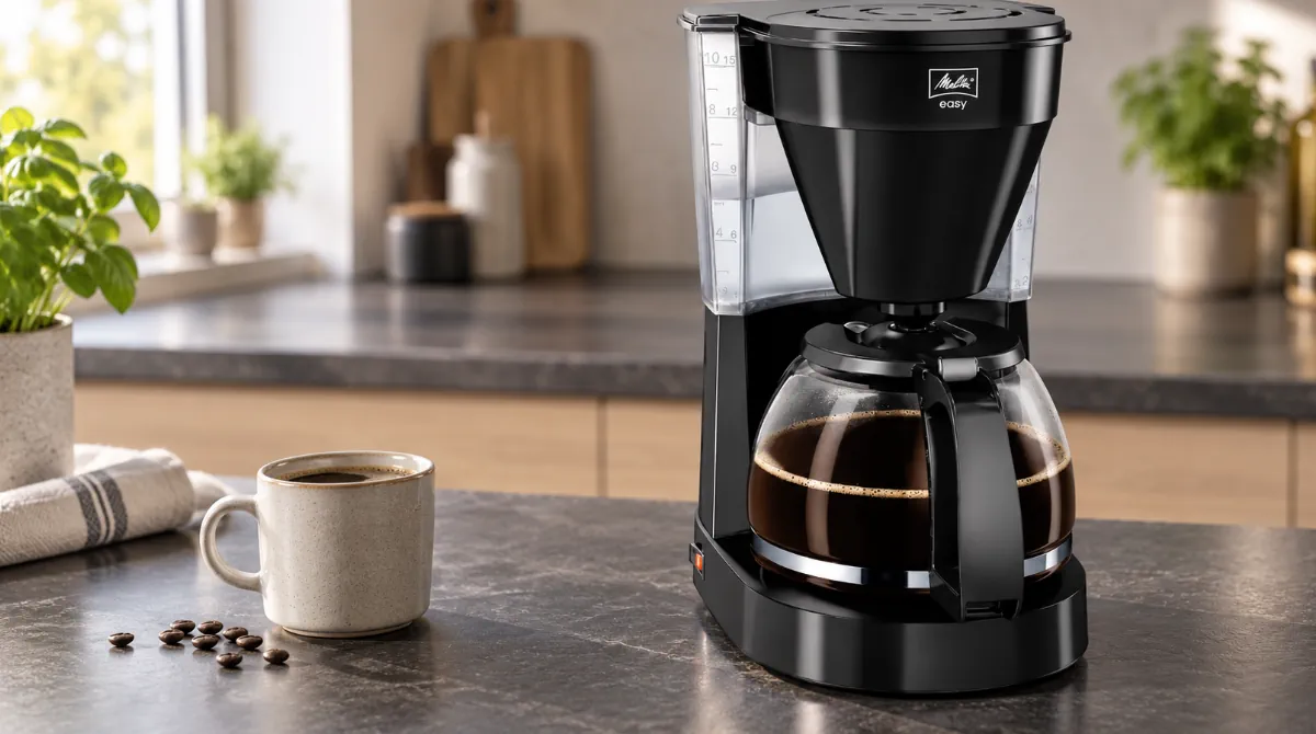 Melitta Easy Kahvinkeitin musta 1050 W arvostelu