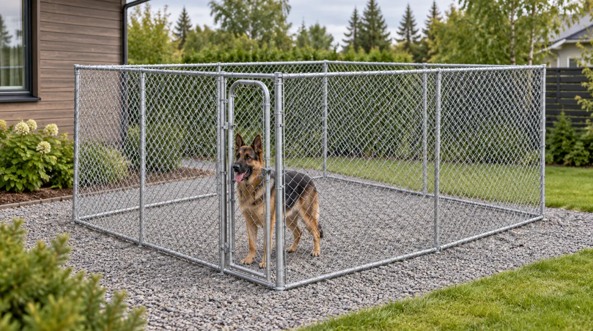 Trekker koira-aitaus 3 x 3m arvostelu