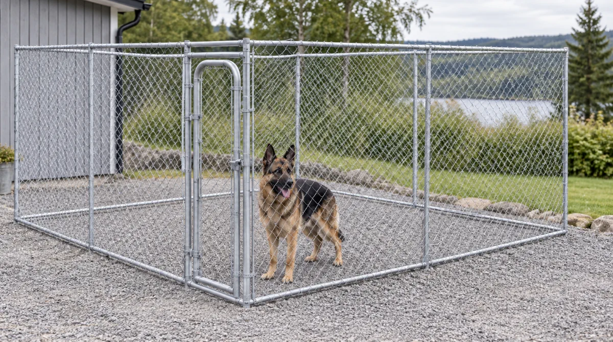 Trekker koira-aitaus 6 x 3m arvostelu