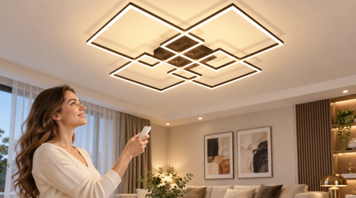 ZMH LED-kattovalaisin olohuoneeseen 72 cm arvostelu